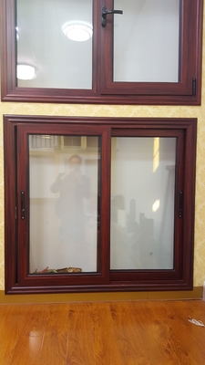 Thermal Break Aluminum Slider Window Villa Energy Saving Building Bedroom